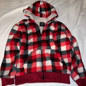 Kids Large flannel jacket.